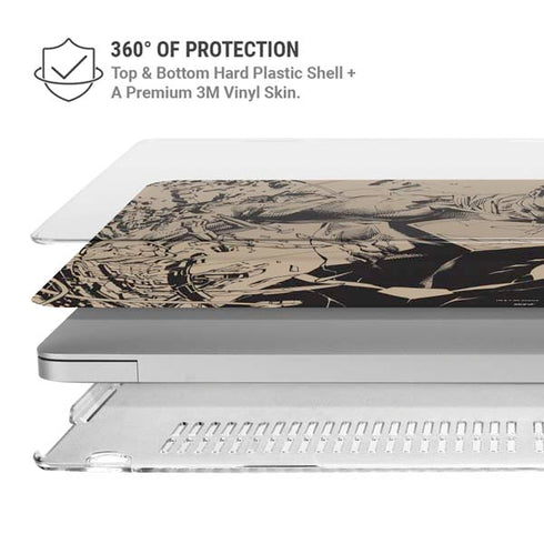 DC Comics Superman Unchained #1 Original Cover Pencils MacBook Air 15in (2023-2025) Case plus Skin